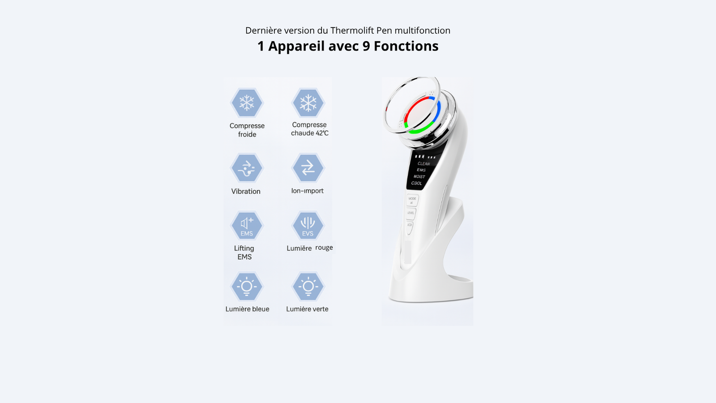 Thermolift Pen - Appareil radiofréquence visage