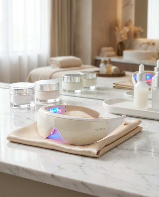 NovaEye™ – Lunettes de massage yeux anti-cernes & poches